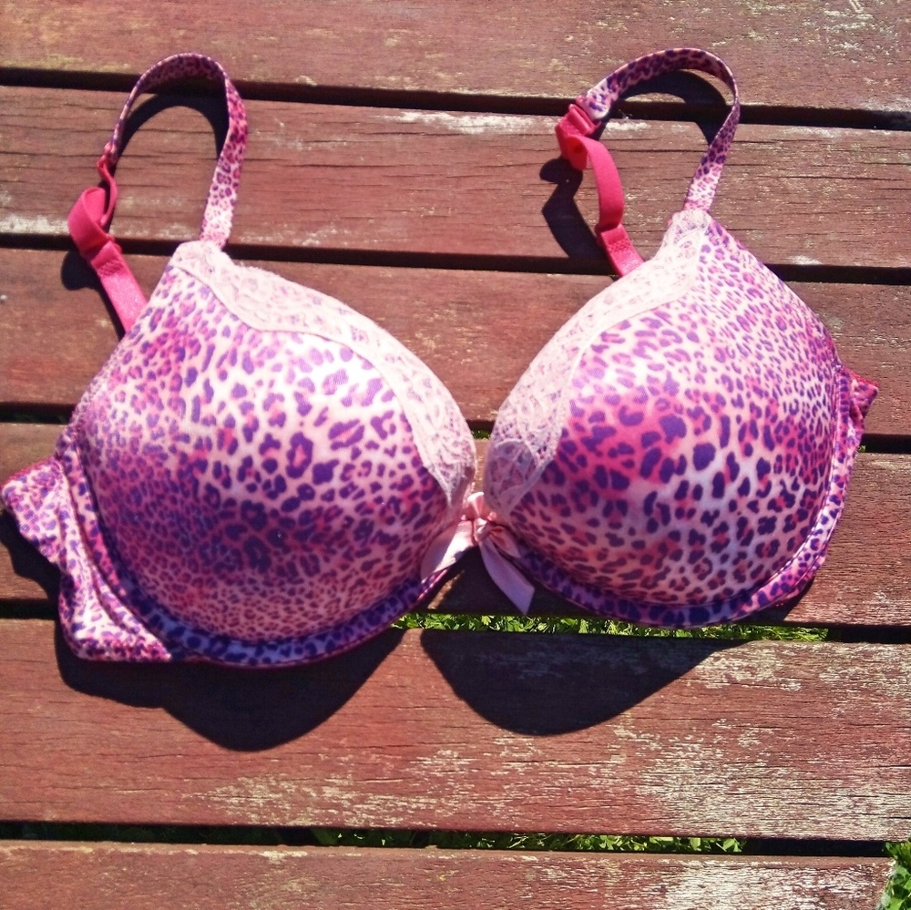 ❌SOLD❌ Pink Purple Leopard 🐆Push Up! (NWOT)